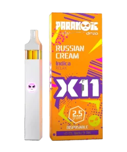 2.5g Dozo X11 Disposable | Russian Cream (Indica)