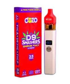 3.5g Dozo D9 Smashers THC-A Disposable: Hawaiian Punch (Hybrid)