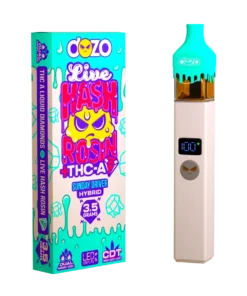 3.5g Dozo Live Hash Rosin THC-A Vape - Sunday Driver (Hybrid)