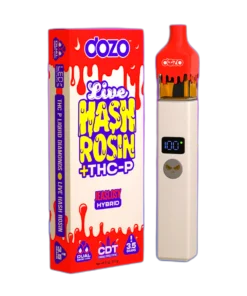 3.5g Dozo Live Hash Rosin THC-P Vape