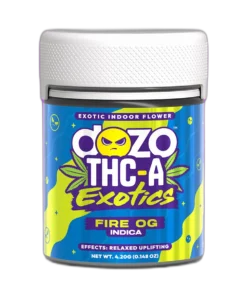 4.2g Dozo THC-A INDOOR FLOWER Fire OG - Indica