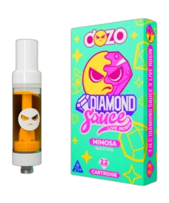 DOZO Diamond Sauce Live Rosin THC Cart | Mimosa (Sativa)