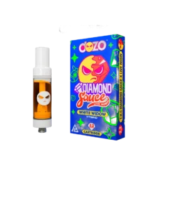 DOZO Diamond Sauce Live Rosin THC Cart | White Widow (Hybrid)